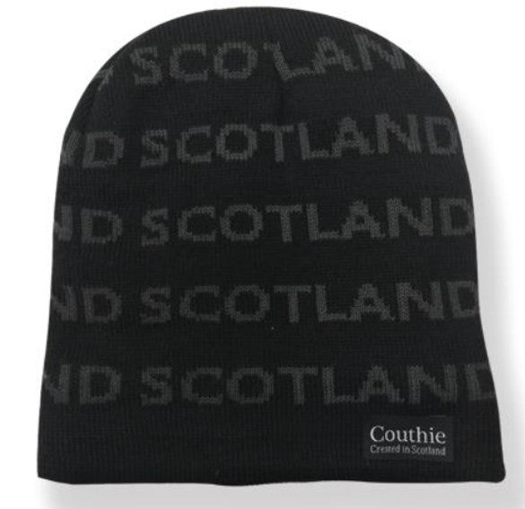 Toque - Scotland Beanie - Black