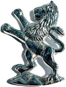 Rampant Lion Pewter Proficiency Sleeve Badge