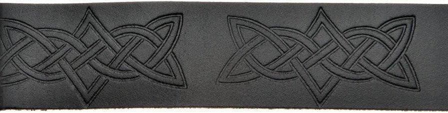 Kilt Belt - Celtic Interlink Velcro