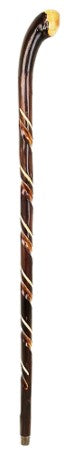 Walking Stick - Chestnut Spiral Knob