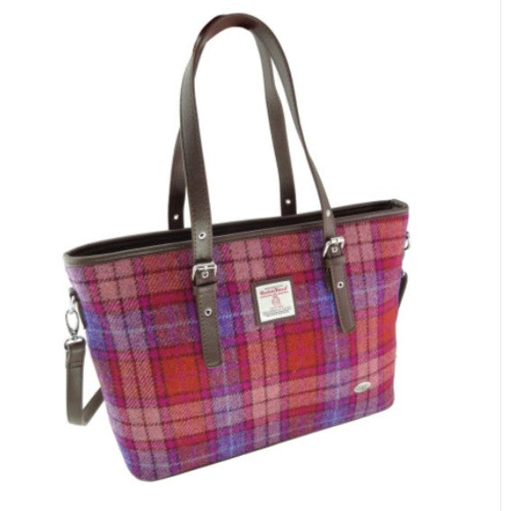Harris Tweed Satchel - Spey