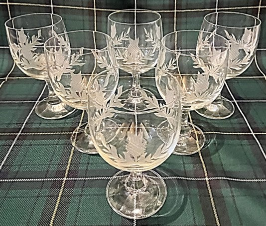 Wine Glasses by Edina Crystal - Set of 6