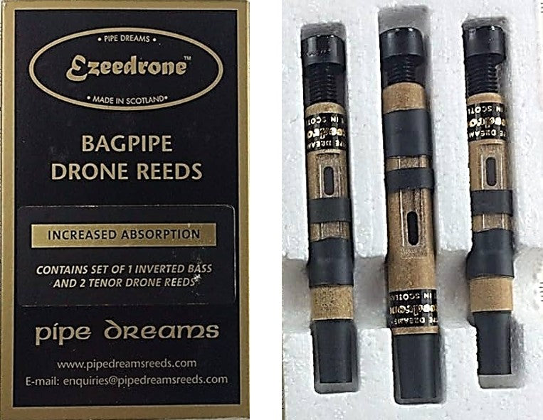 Ezeedrone Increased Absorption Bagpipe Drone Reeds