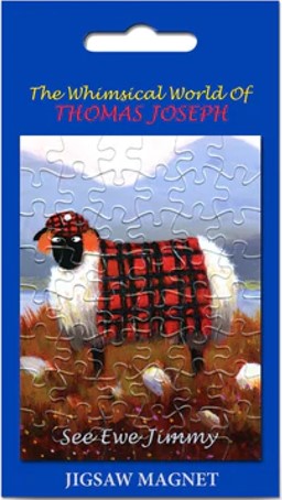 Fridge Magnet - Jigsaw - See Ewe Jimmy