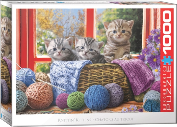 Puzzle - Knittin' Kittens