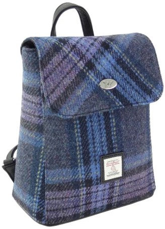 Harris Tweed Mini Backpack - Tummel