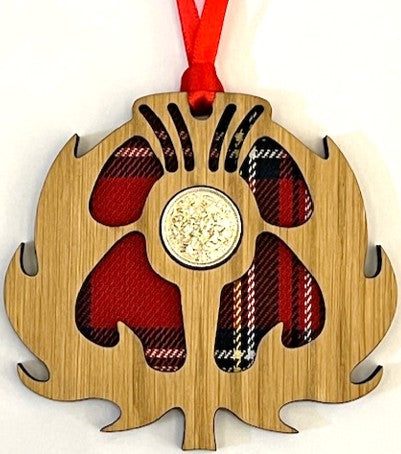 Lucky Sixpence - Thistle - Various Tartans