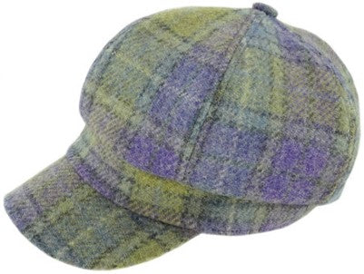 Harris Tweed One Size Ladies Cap - Various Colours