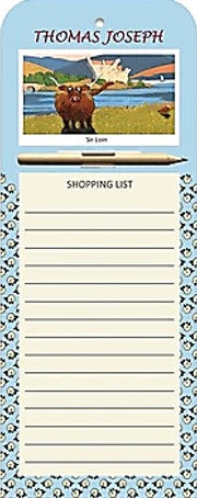 Magnetic Shopping List - Thomas Joseph