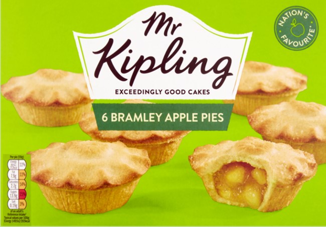 Mr Kipling Bramley Apple Pies