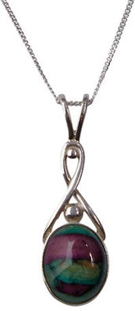 Heathergems Celtic Oval Pendant