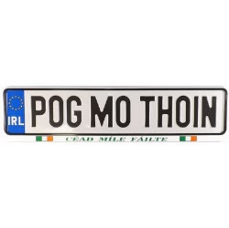 License Plate - Long - Pog Mo Thoin