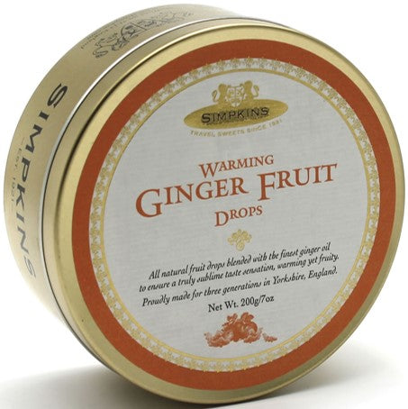 Simpkins Warming Ginger Fruit Drops