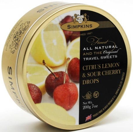 Simpkins Citrus Lemon & Sour Cherry Drops