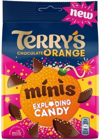 Chocolate - Terry's Chocolate Orange Exploding Candy