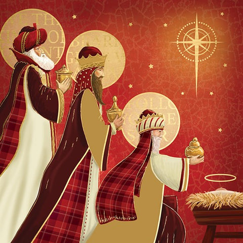 Christmas Card Pack - We Three Kings