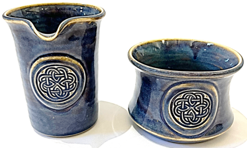 Pottery - Cream & Sugar Set