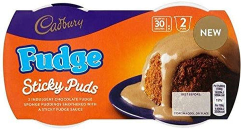 Cadbury Fudge Sticky Puddings