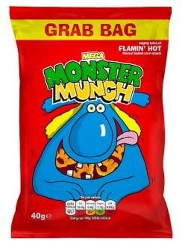 Monster Munch Flamin' Hot - PAST BEST BEFORE