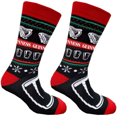 Guinness Christmas Pint Socks