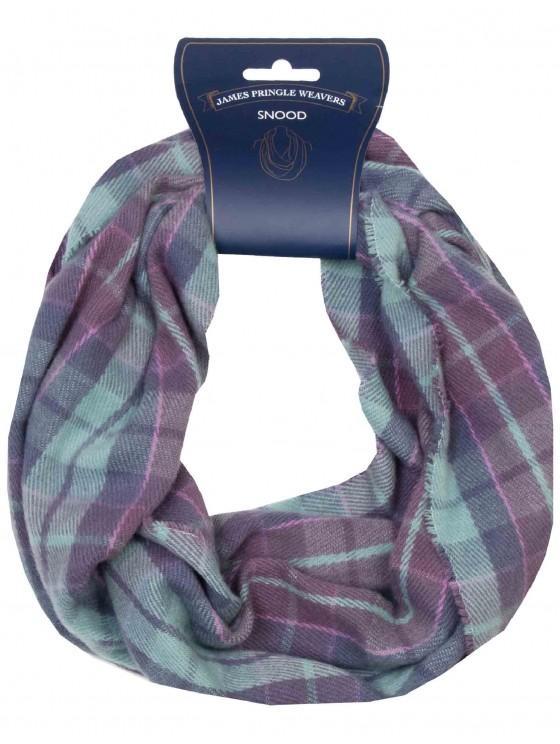 Snood - Blue/Purple Fashion Tartan