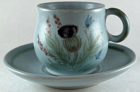 Thistle Pottery - Cup & Saucer