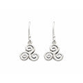 Bryana Celtic Swirl Drop Earrings