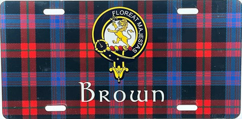 License Plate - Clan - Lucite