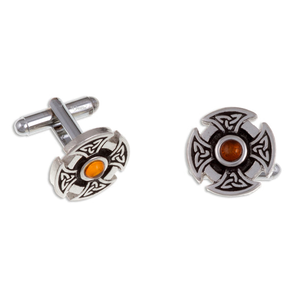 Celtic Cross Cuff Links