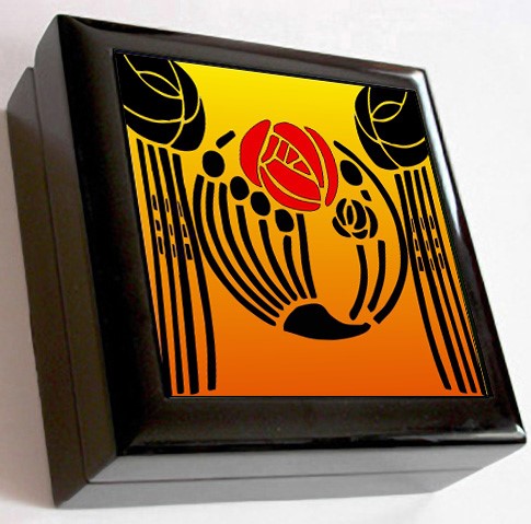 Keepsake Box - Charles Rennie Mackintosh