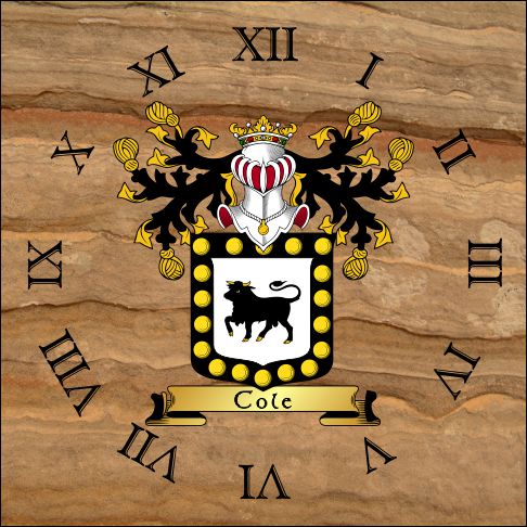 Wall Clock - Irish/Family G-McE