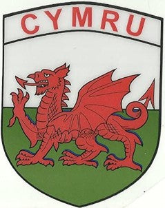 Window Sticker - Cymru Shield