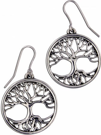 Tree of Life Drop Earrings