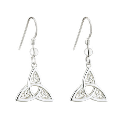 Trinity Knot Drop Earrings