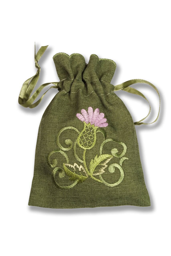Pot Pourri Bag - Balmoral Green - Thistle