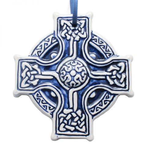 Celtic Cross Ornament - Various Colours