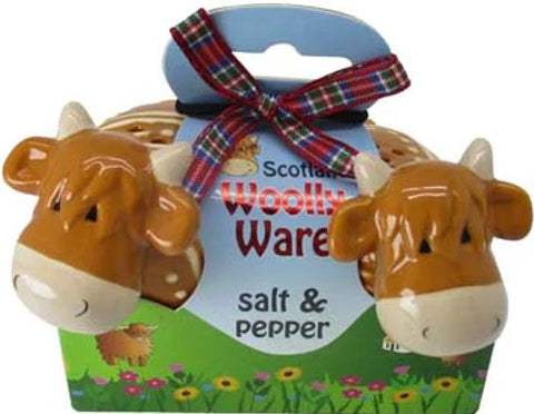 Salt & Pepper Shakers - Highland Cows