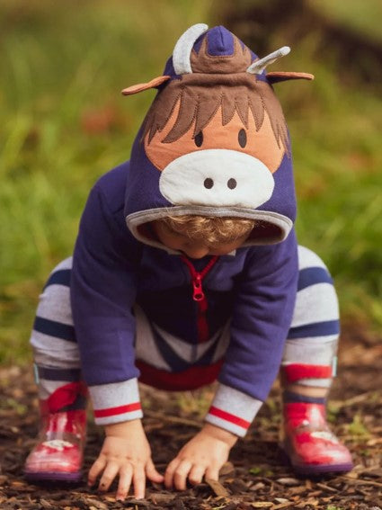 Hoodie Children's - Highland Cow