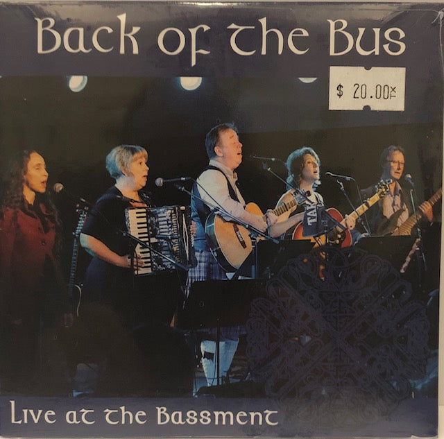 Back of the Bus - Live at the Bassment CD