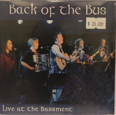Back of the Bus - Live at the Bassment CD