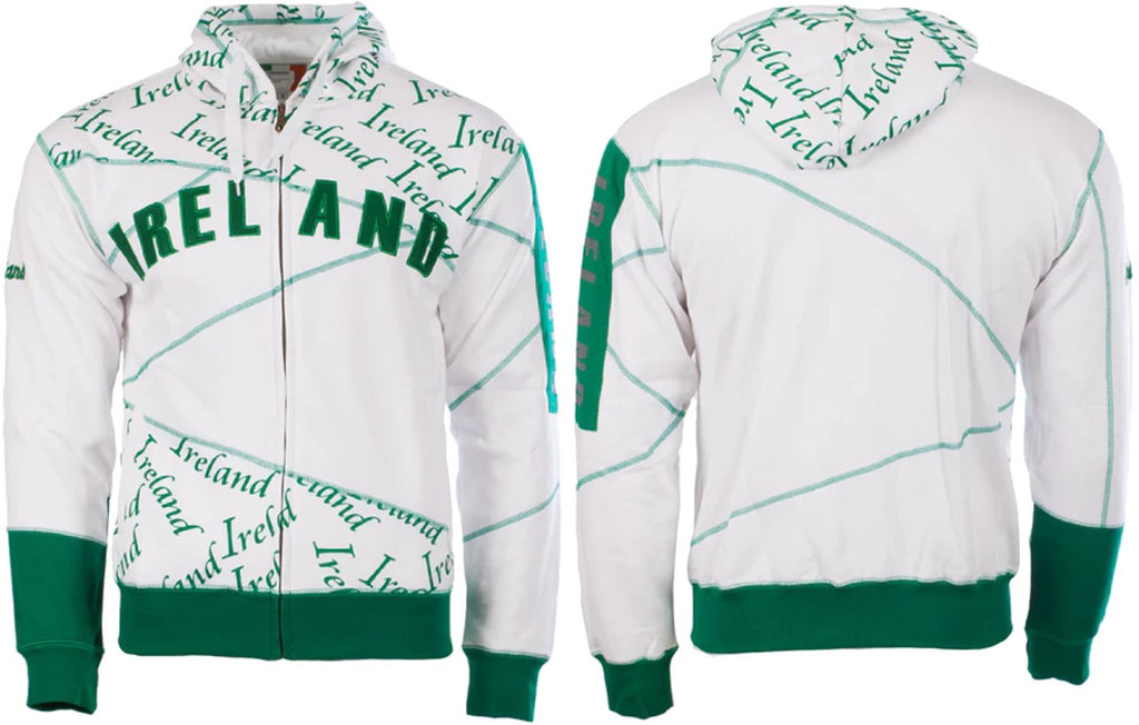 Hoodie Full Zip Sweater - Ireland