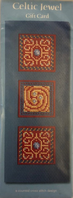 Cross Stitch Kit - Celtic Jewel Gift Card