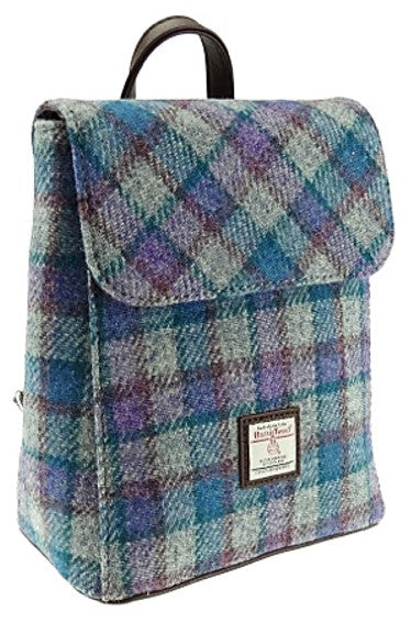 Harris Tweed Mini Backpack - Tummel