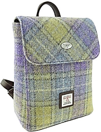 Harris Tweed Mini Backpack - Tummel