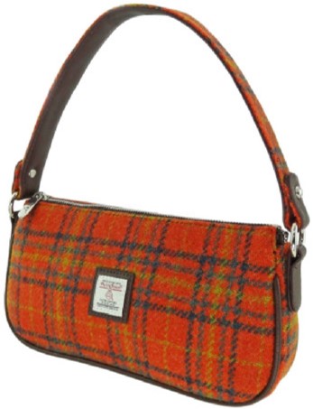 Harris Tweed Baguette Handbag - Douchray