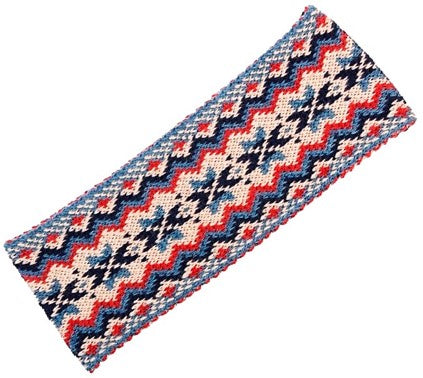 Ladies Fairisle Country Headband - Various Colours