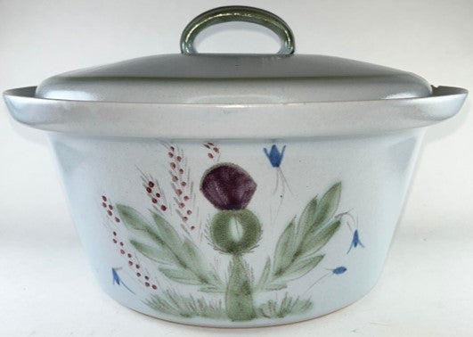 Thistle Pottery - Large Lidded Casserole Dish