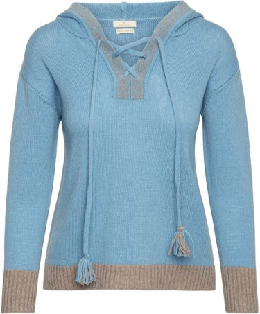 Ladies Hoodie in Merino & Cashmere