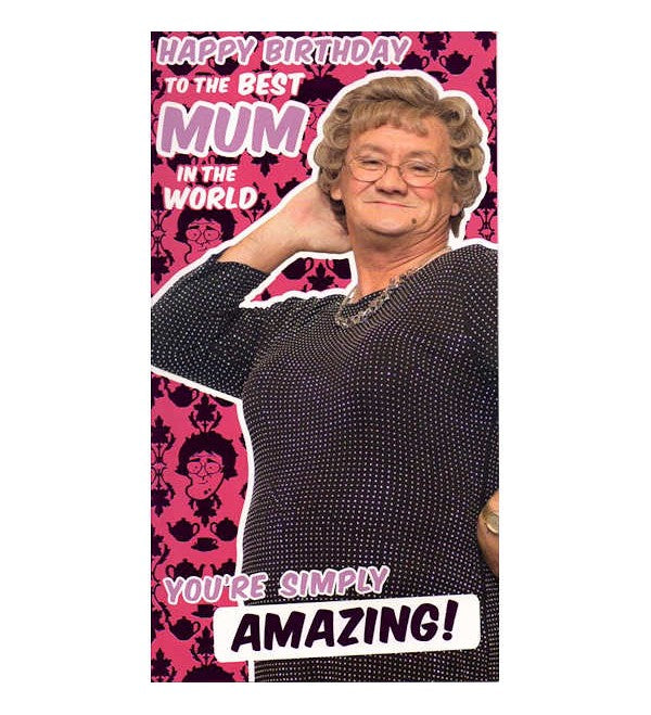 Birthday Card - Mrs. Brown's Boys - Mum