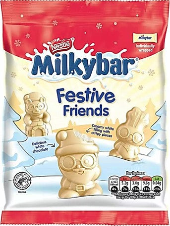 Chocolate - Nestle Milkybar Festive Friends- Past Best Before